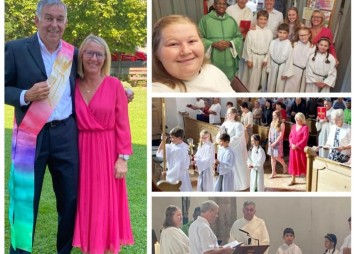 Begrüßung Diakon Reinhard