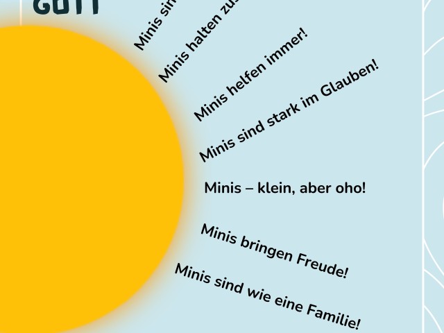 Familiengottesdienst mit Ministrantenaufnahme