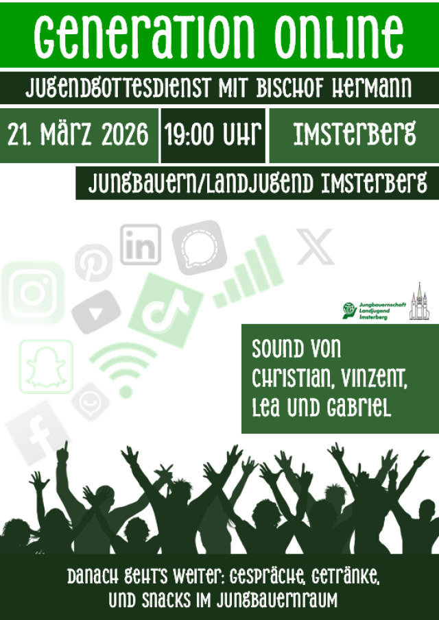2026 | Jugendgottesdienst "Generation online" mit Bischof Hermann in Imsterberg