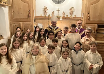 Bischöfliche Visitation: Minis (Foto: Martina Hausmann)