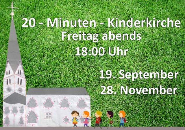 20-Minuten-Kinderkirche
