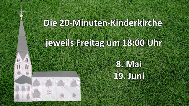 20-Minuten-Kinderkirche