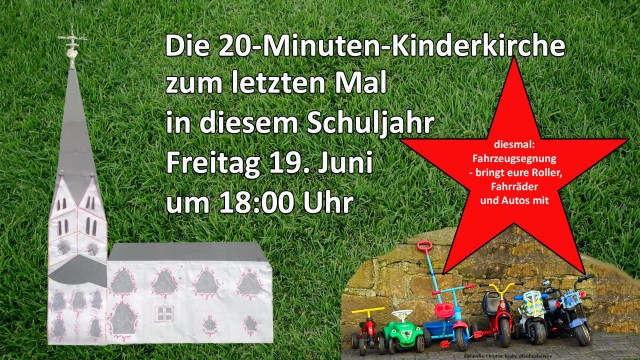 20-Minuten-Kinderkirche
