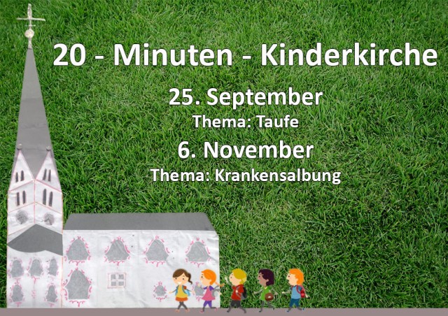 20-Minuten-Kinderkirche