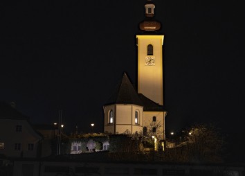 Pfarrkirche St. Margarethen im November 2024