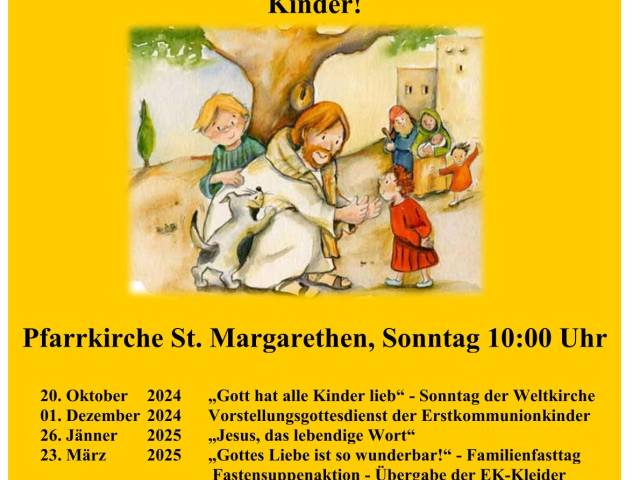 Kinder- und Familiengottesdienste