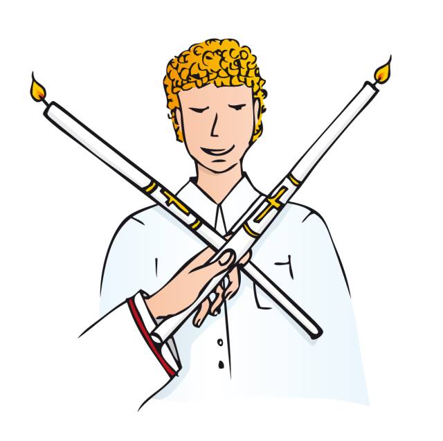 Hl. Messer mit Blasiussegen und Kerzenweihe