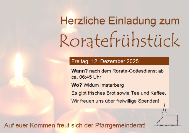 2025 | Roratefrühstück