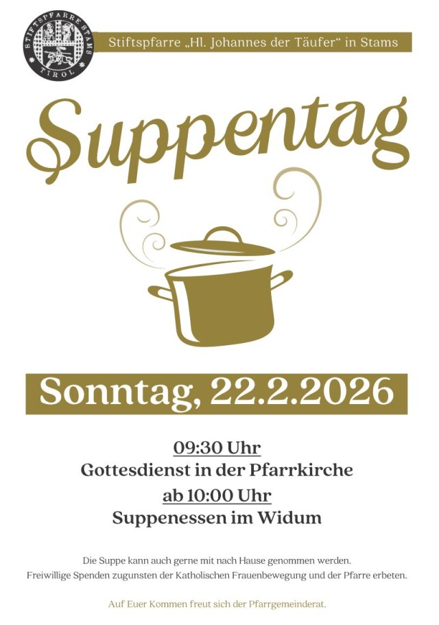 Stams: Suppentag