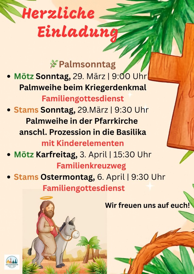 Auf dem Weg nach Ostern