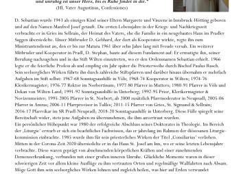Parte D. Sebastian Huber OPraem