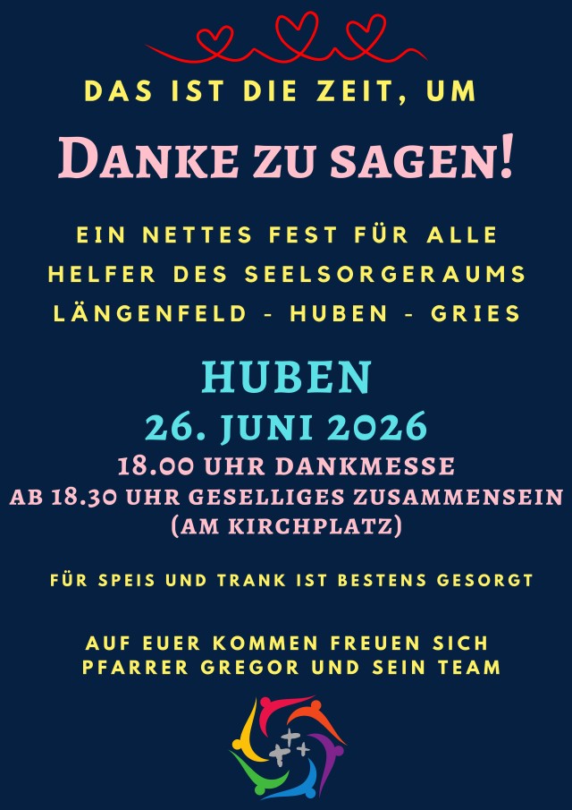 Dankfest in Huben