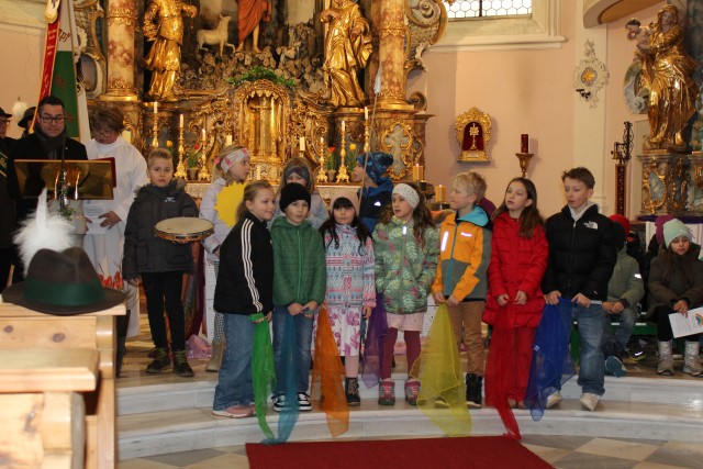 Familiengottesdienst und Pfarrcafe