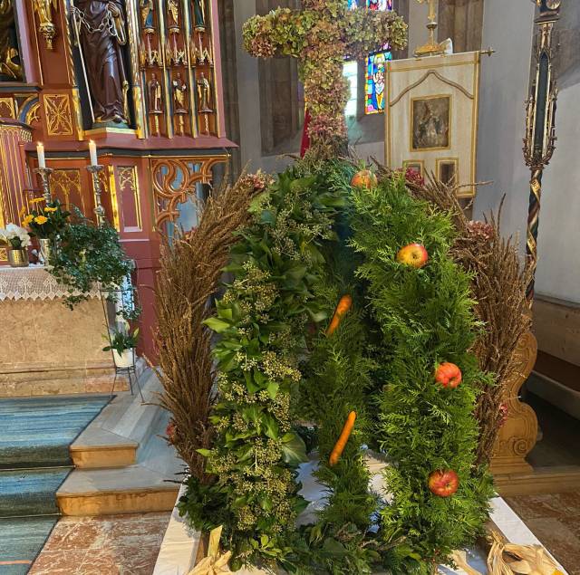 Erntedank & Rosenkranzprozession
