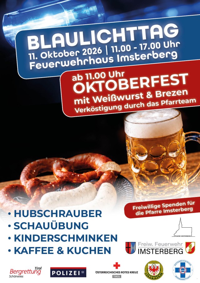 2026 | Oktoberfest und Blaulichttag