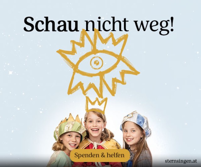 Sternsingerinnen und Sternsinger in Stams unterwegs