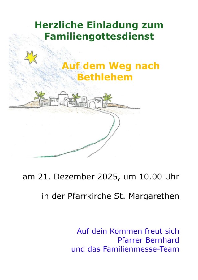 Kinder- und Familiengottesdienst
