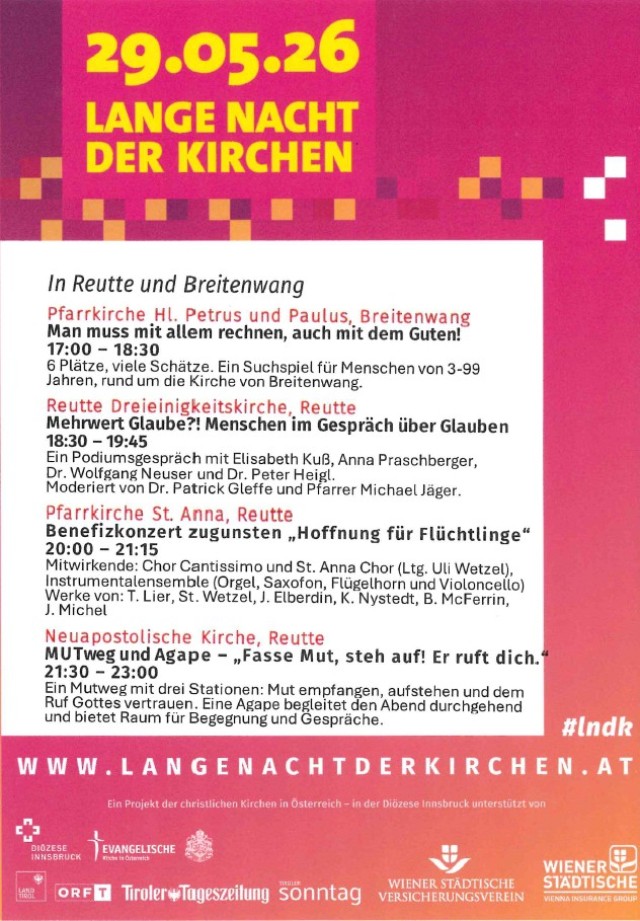 Lange Nacht der Kirchen