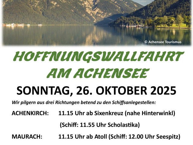 Hoffnungswallfahrt