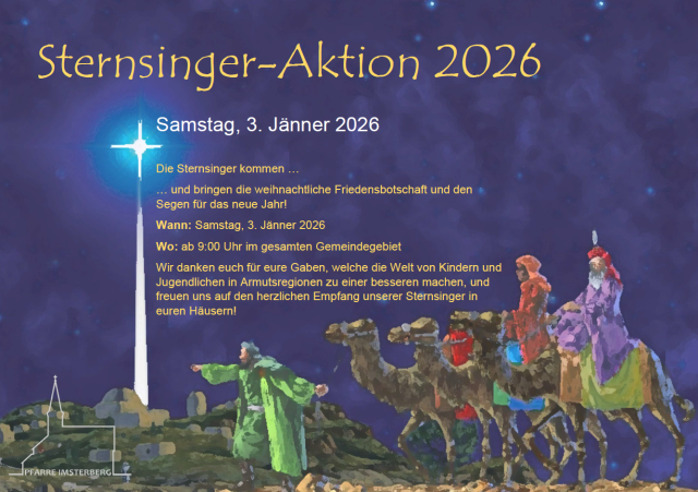 2026 | Die Sternsinger sind unterwegs!