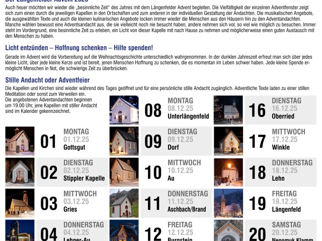 Advent Längenfeld