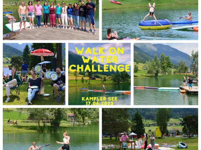 1. Walk on Water Challenge Tirol - Kampler See