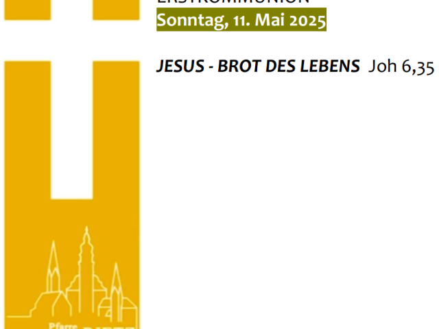 Anmeldung Erstkommunion