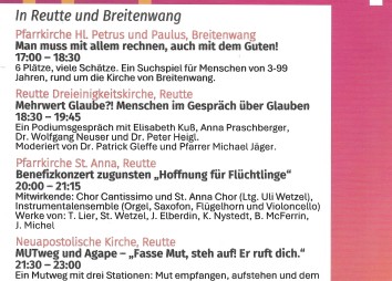 Lange Nacht der Kirchen