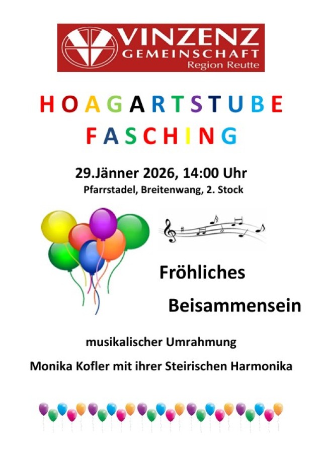 Hoagartstube Fasching