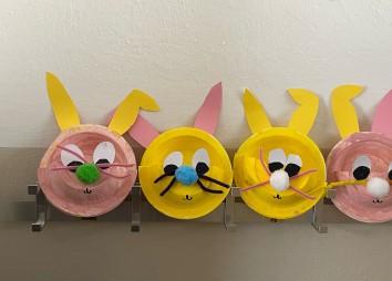 Vorbereitungen auf den Ostermarkt