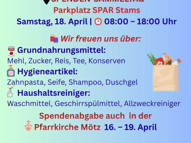 Kiloweise Menschlichkeit – Sozialprojekt der Firmlinge