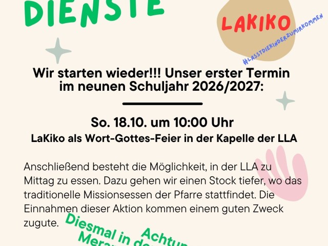 Lakiko - Familiengottesdienst in Imst