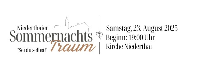 Niederthaier Sommernachtstraum