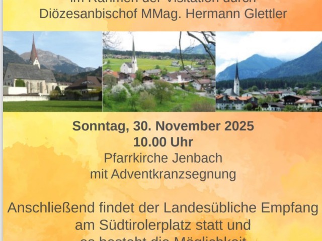 Festgottesdienst mit Adventkranzsegnung