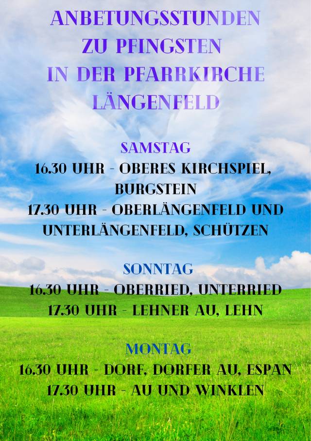 Anbetungsstunden