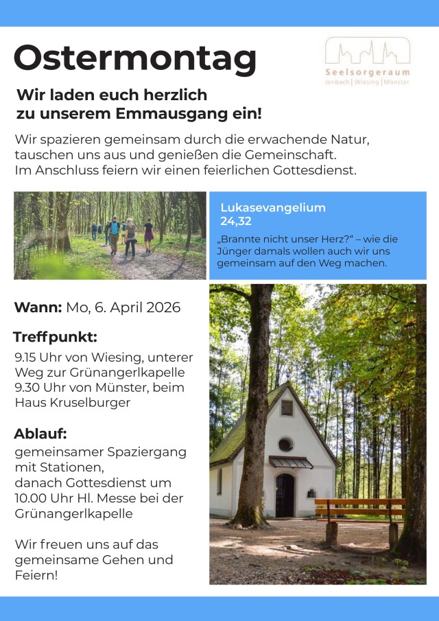 Ostermontag - Emmausgang