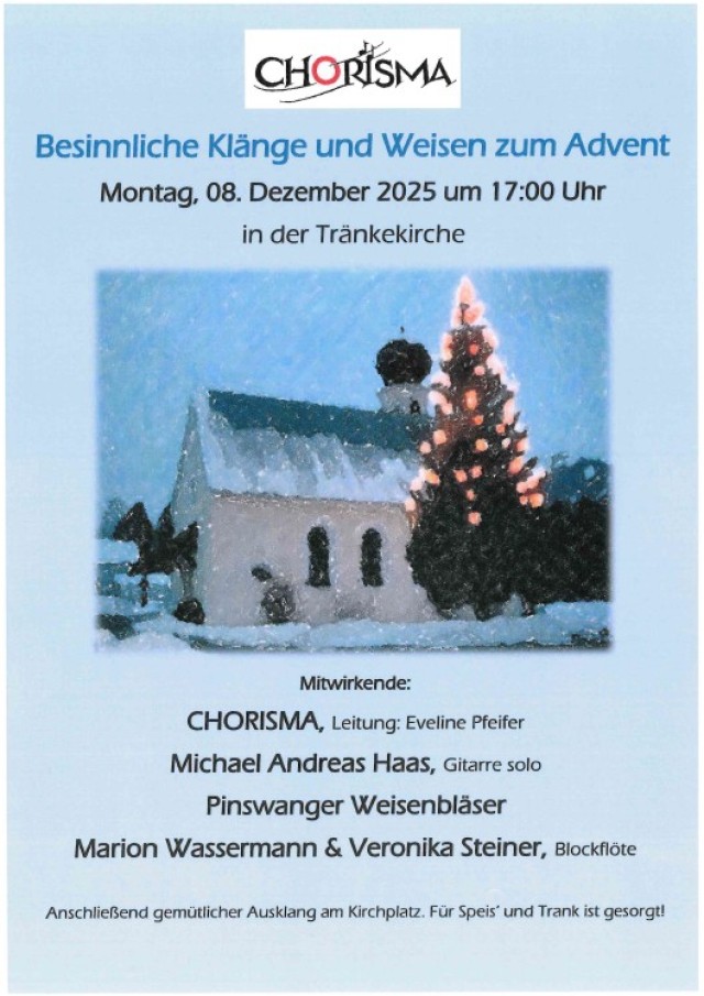 Chorisma lädt ein...