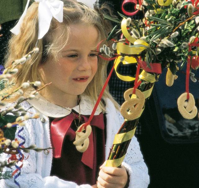 Palmsonntag daheim feiern
