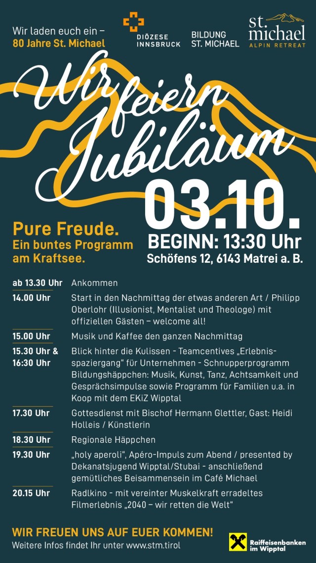 Ein Fest für alle – das Jubiläumsprogramm am 3. Oktober