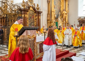 Goldenes Priesterjubilaeum Abt German Erd Ocist 2024 08 25 C Dibk Sigl 9221