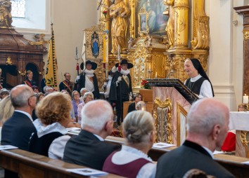 Goldenes Priesterjubilaeum Abt German Erd Ocist 2024 08 25 C Dibk Sigl 9383