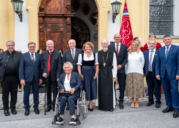 Goldenes Priesterjubilaeum Abt German Erd Ocist 2024 08 25 C Dibk Sigl 9582