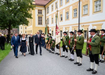 Goldenes Priesterjubilaeum Abt German Erd Ocist 2024 08 25 C Dibk Sigl 9612