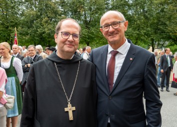 Goldenes Priesterjubilaeum Abt German Erd Ocist 2024 08 25 C Dibk Sigl 9708