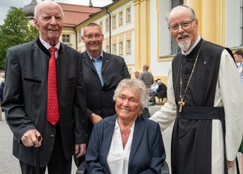 Goldenes Priesterjubilaeum Abt German Erd Ocist 2024 08 25 C Dibk Sigl 9725