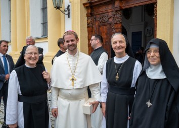 Goldenes Priesterjubilaeum Abt German Erd Ocist 2024 08 25 C Dibk Sigl 9757