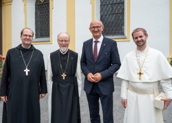 Goldenes Priesterjubilaeum Abt German Erd Ocist 2024 08 25 C Dibk Sigl 9765