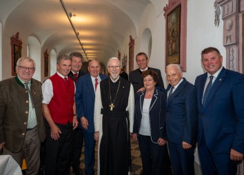 Goldenes Priesterjubilaeum Abt German Erd Ocist 2024 08 25 C Dibk Sigl 9877