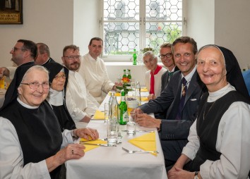 Goldenes Priesterjubilaeum Abt German Erd Ocist 2024 08 25 C Dibk Sigl 9902