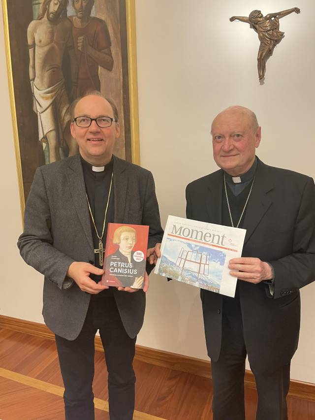 Bischof Hermann im Vatikan: Zeitgenössische Kunst ist "Fremdprophetie"